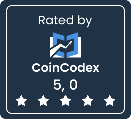 Rated by CoinCodex 5, 0